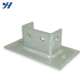 Unistrut Square Perforated Channel Base Post